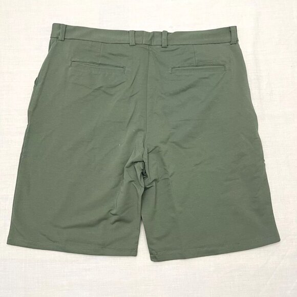 Swet Tailor Men's Olive Green The EveryDay Chino‎ Short NWT Size 29 - Picture 5 of 5